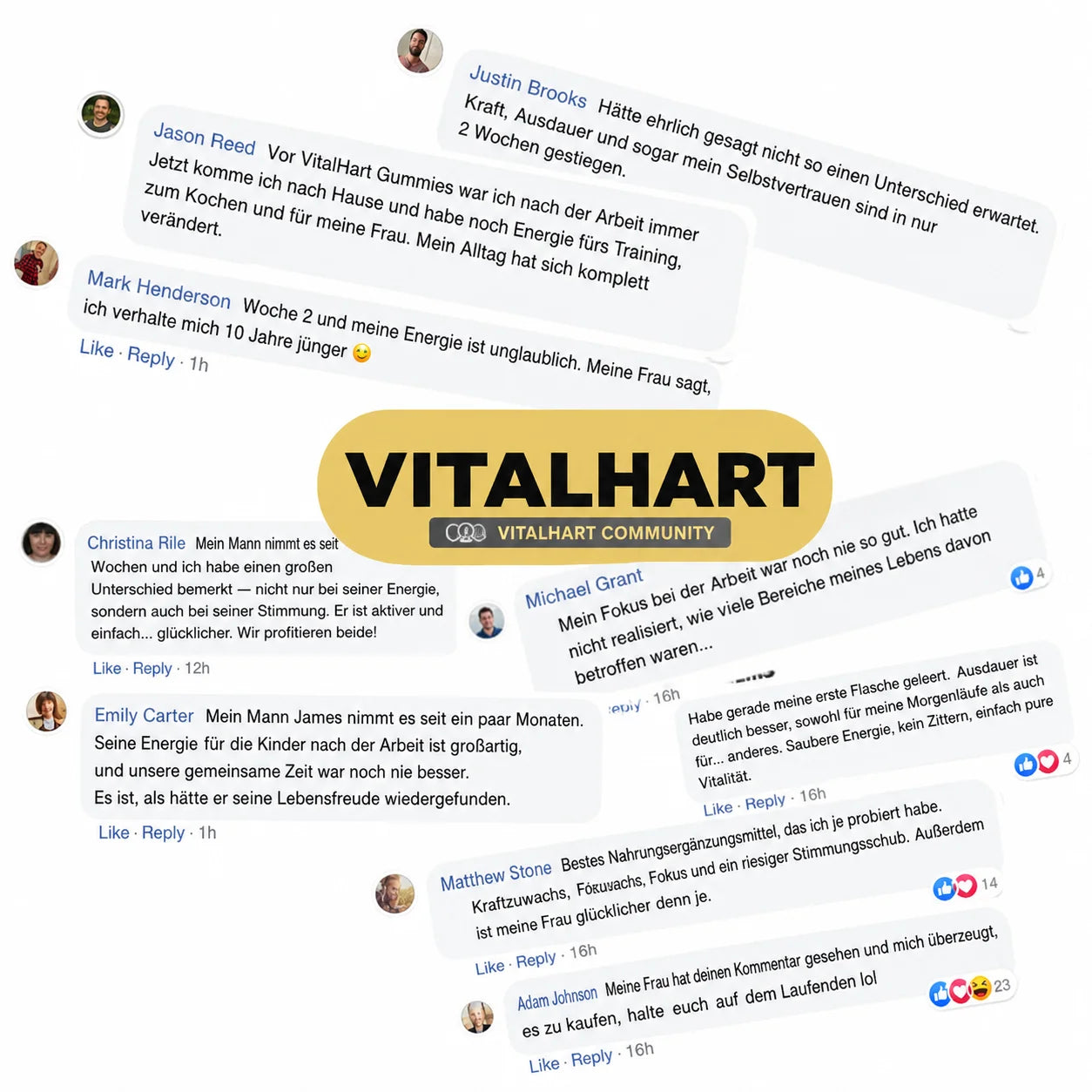 VITAL HART® MAXIMALE TESTOSTERON-REVITALISIERUNG