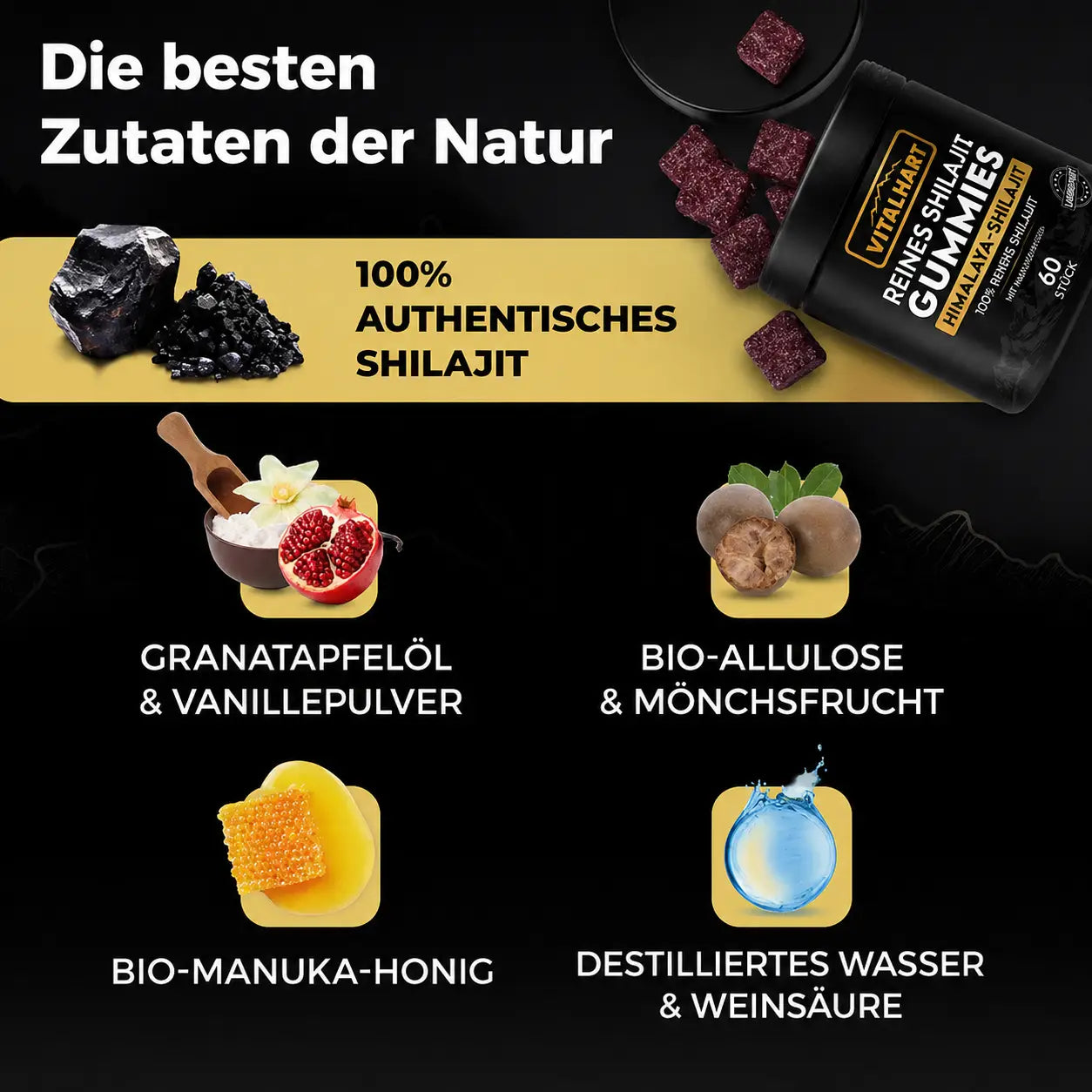VITAL HART® MAXIMALE TESTOSTERON-REVITALISIERUNG
