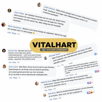 VITAL HART® MAXIMALE TESTOSTERON-REVITALISIERUNG