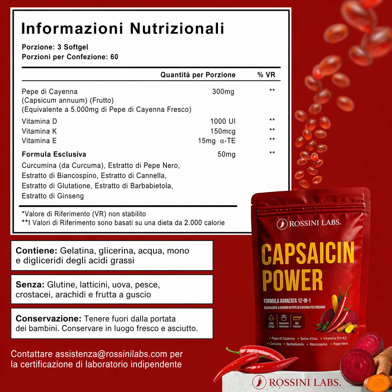 Capsaicin Power - Formula Avanzata per la  Circolazione e la Salute Cardiovascolare