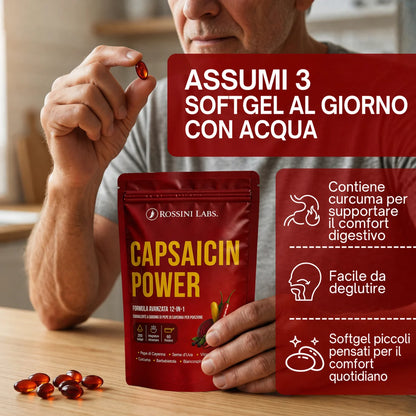 Capsaicin Power - Formula Avanzata per la  Circolazione e la Salute Cardiovascolare