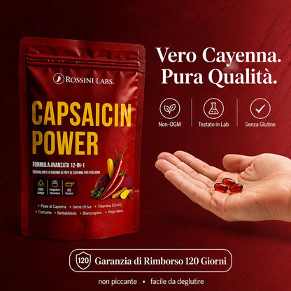 Capsaicin Power - Formula Avanzata per la  Circolazione e la Salute Cardiovascolare